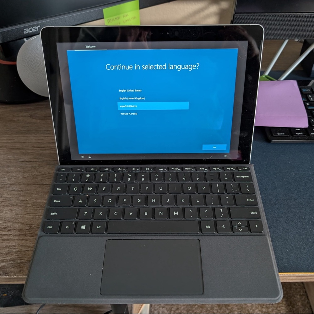 Microsoft Black Tablet Keyboard for Surface